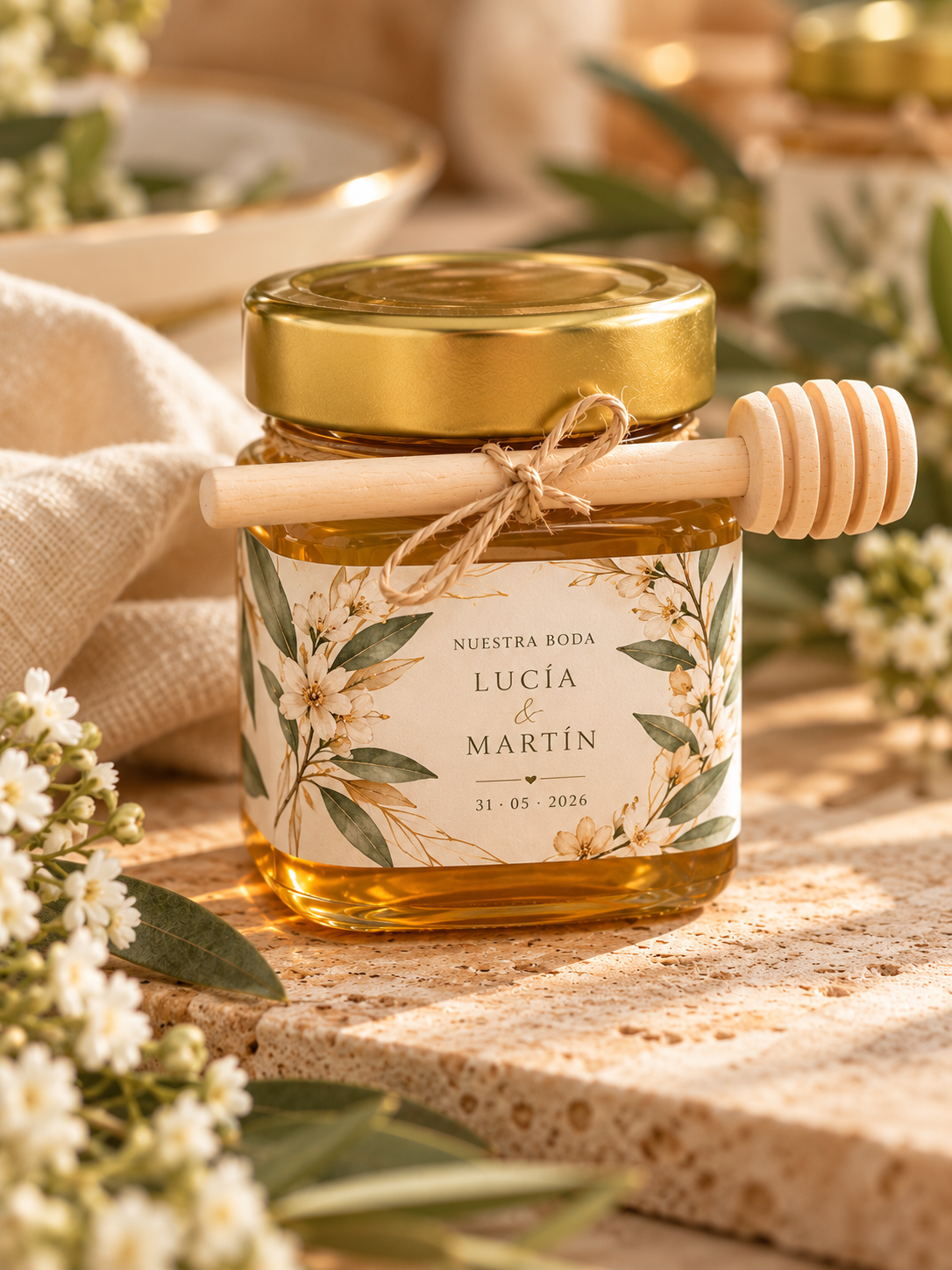 miel para bodas