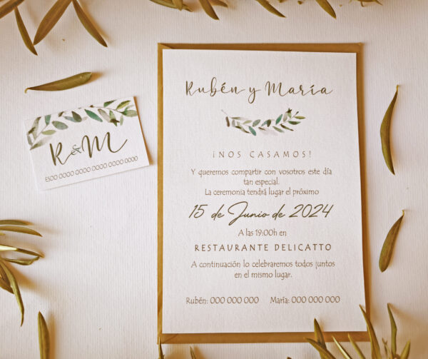 Invitacion Olivo