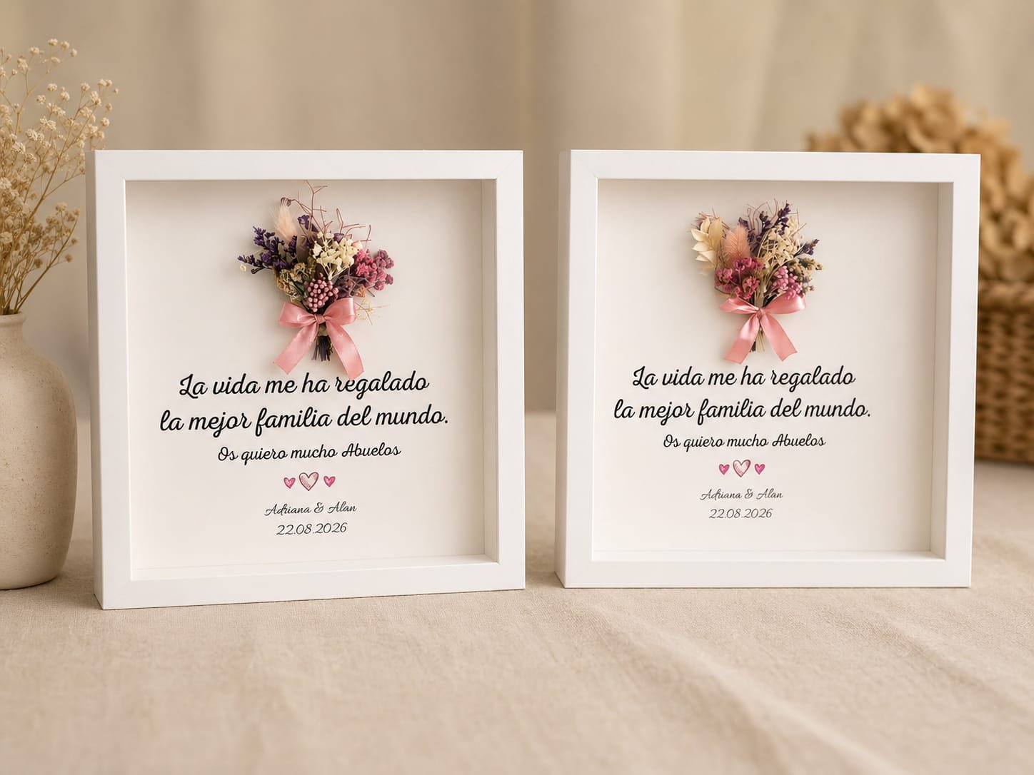 Regalos para madres, padres y familiares