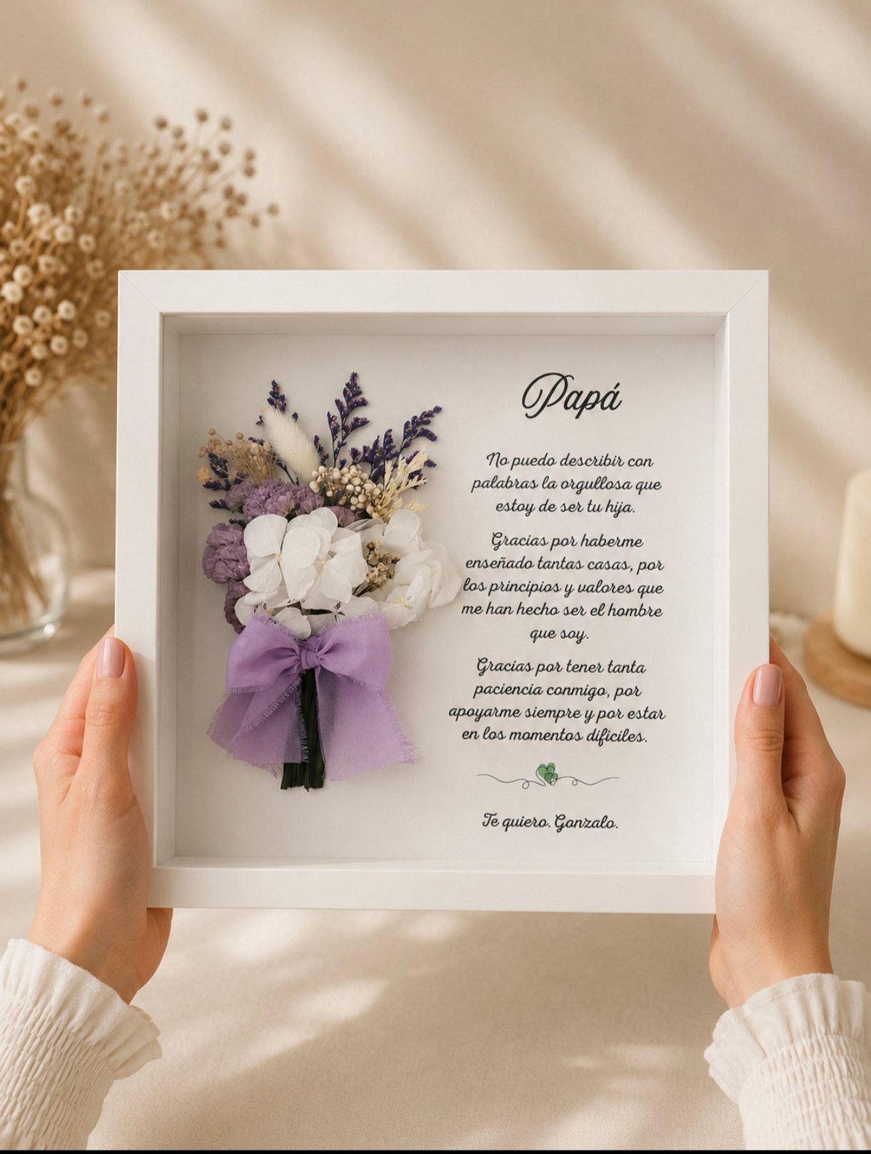Cuadro Flor Eterna XL - Imagen 4