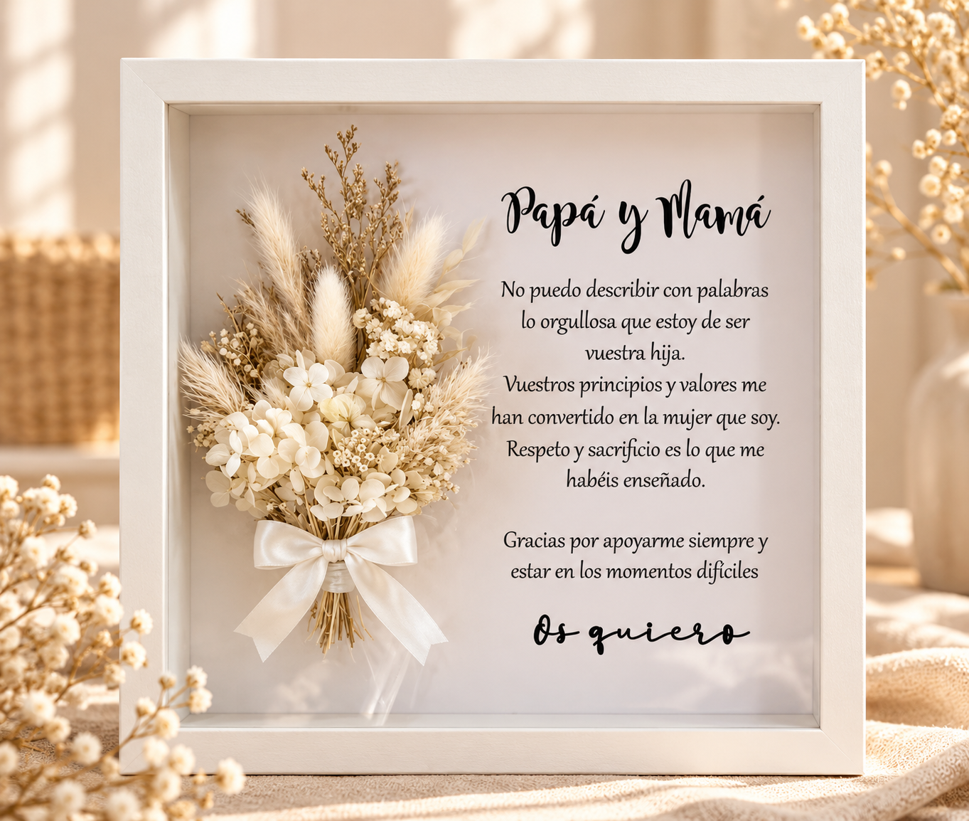 Regalos para madres, padres y familiares