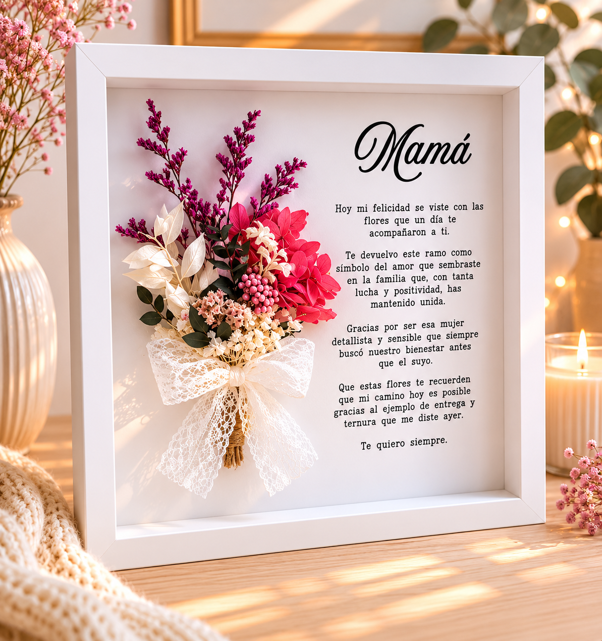 Regalos para madres, padres y familiares