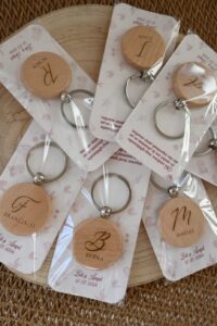 Llavero para bodas