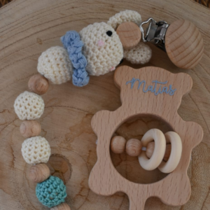 Pack chupetero+sonajero