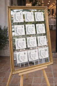 Seatting para bodas