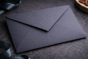 Sobres texturizados-Pizarra