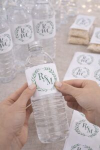 Adhesivos para botellas bodas
