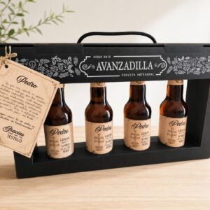 Regalo Testigos de Boda Cerveza Personalizada