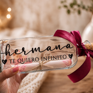 Botella Personalizada con Mensaje para Regalar